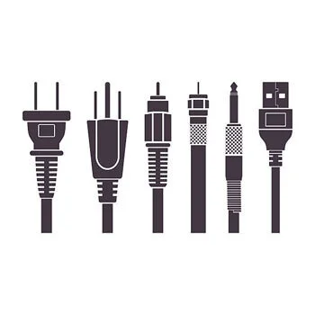 כבלים, מפצלים ומתאמים